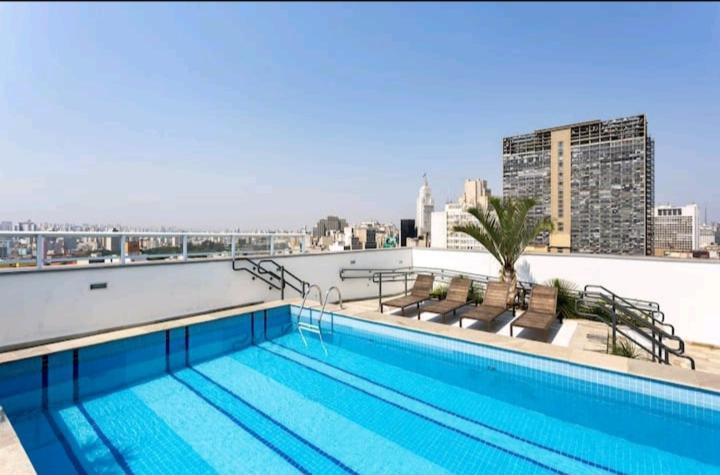 Studio No Centro De Sao Paulo, A 3 Minutos Do Metro, Com Garagem Gratis Aparthotel Εξωτερικό φωτογραφία